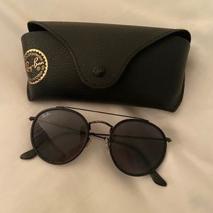 Rayban round double bridge sunglasses